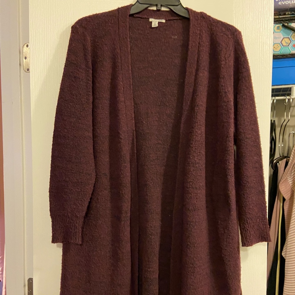 Rust Halogen duster cardigan.
